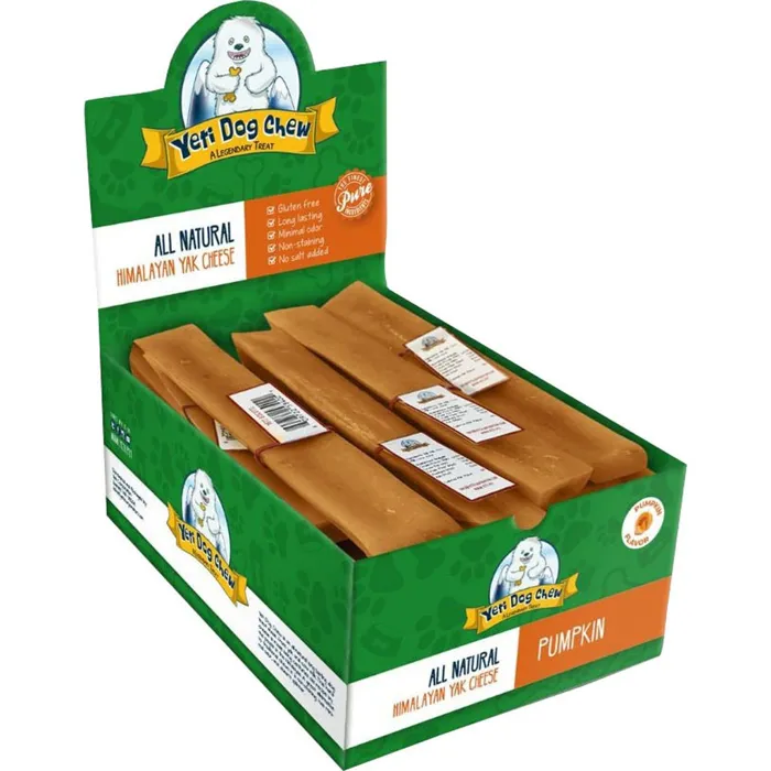 Yeti Dog Chew Flavored Bulk Box Pumpkin