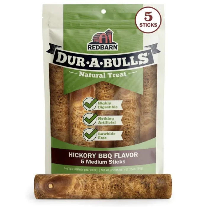 Redbarn Dur-a-bulls Stick Medium 5-pk