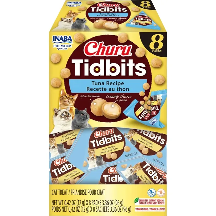 Inaba Churu Tidbits Tuna 8-pk