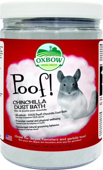 Oxbow Poof Blue Cloud Chinchilla Dust 2.5-lb