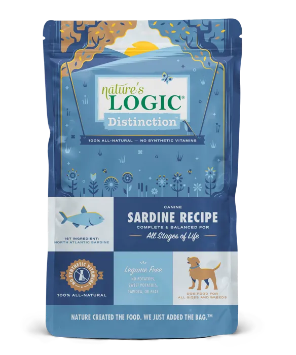 Nature's Logic Dog Distinction Dry Sardine 24-lb