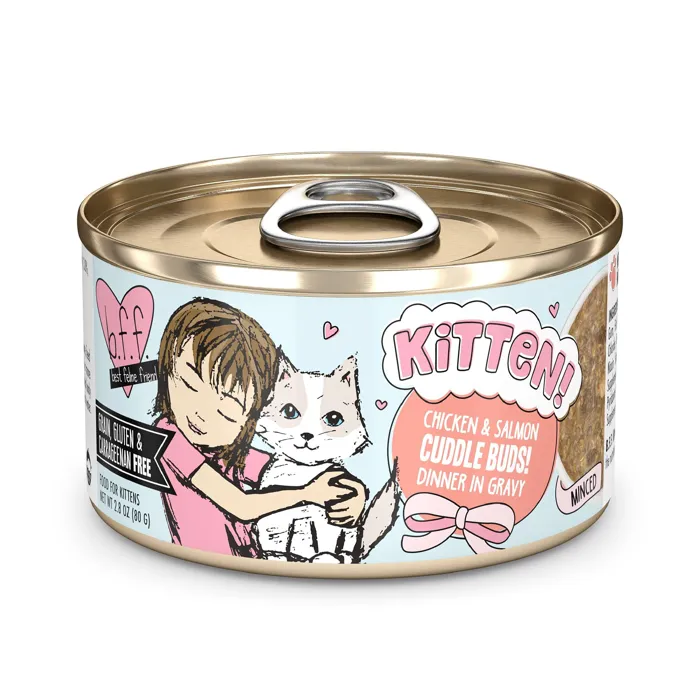 Weruva Bff Kitten Cuddle Buds Chicken Salmon 2.8-oz