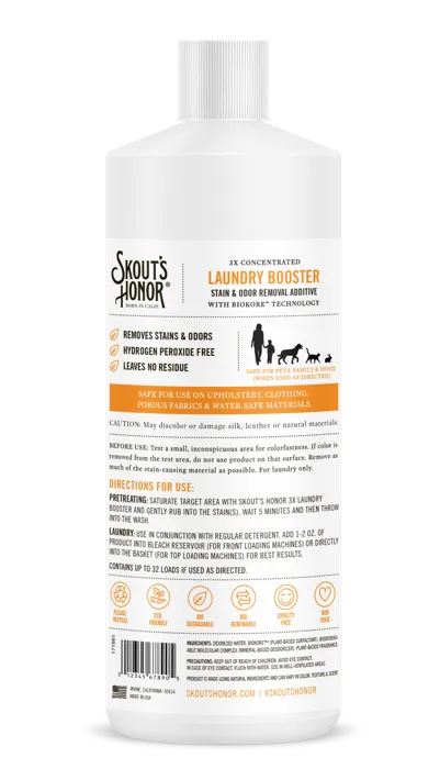 Skout's Honor Laundry Boost Stain & Odor 32-oz