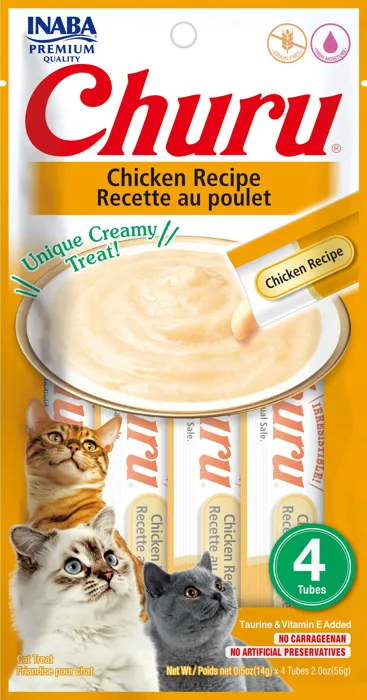 Inaba Ciao Cat Churu Purees Ckn 2-oz