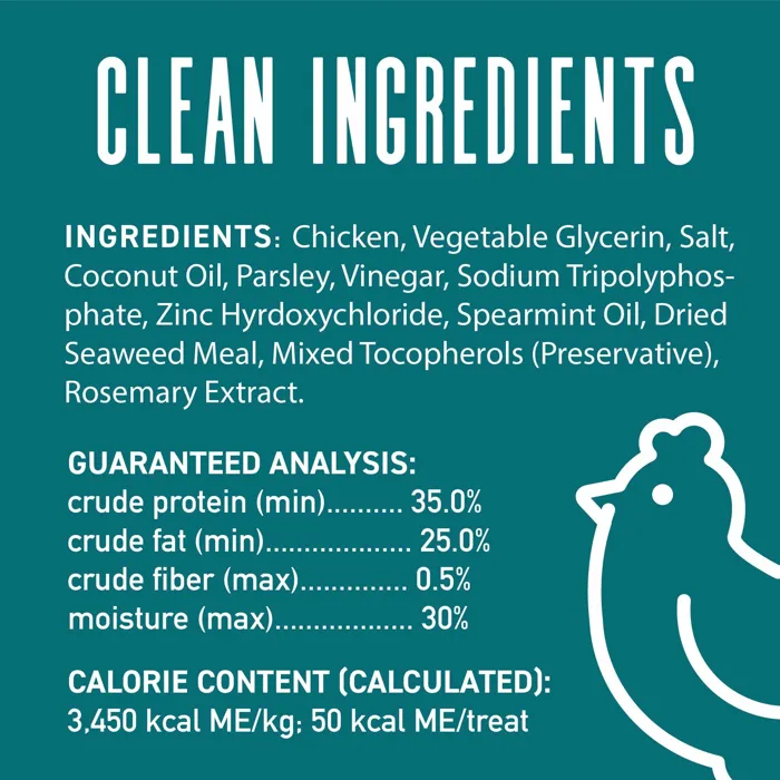 Dogswell Dog Dental Chicken Jerky 12-oz