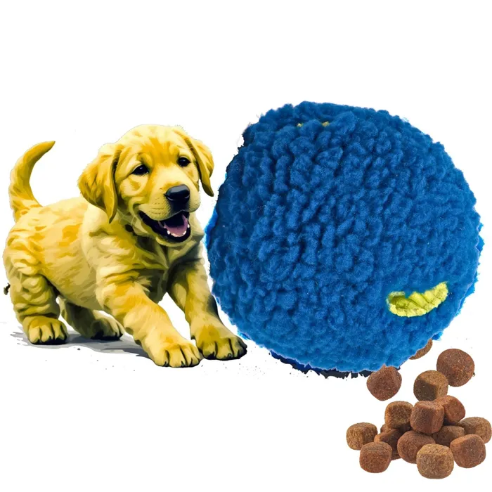 Huggle Hounds Treat Trap large 8-inch ball lifestyle