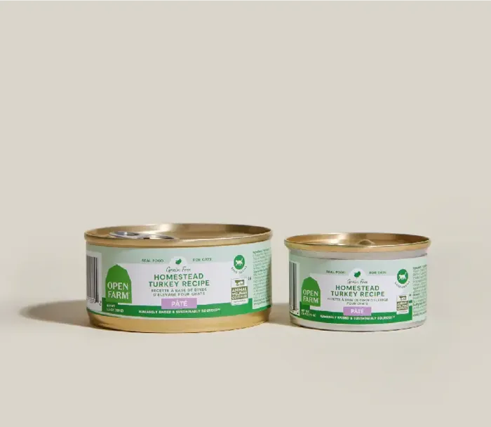 Open Farm Canned Cat Pate Turkey 2.8-oz