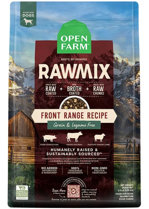 Open Farm Dog Rawmix Gf Front Range 3.5-lb