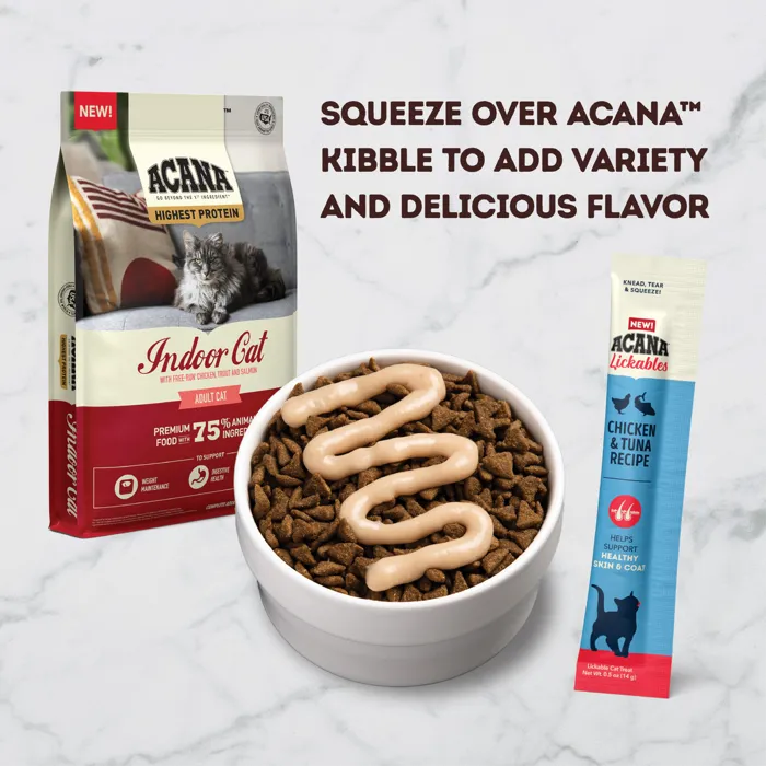 Acana Cat Lickables Chicken & Tuna 2.5-oz