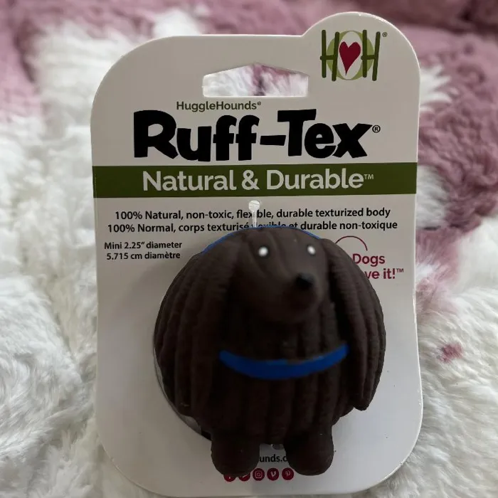 Huggle Hounds Ruff-tex Dog Ball Small 3-pk