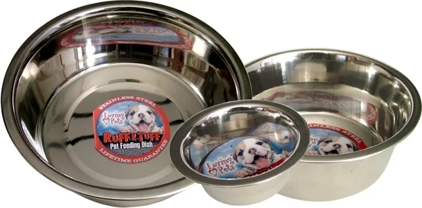 Loving Pets Stainless Steel Dish Pint