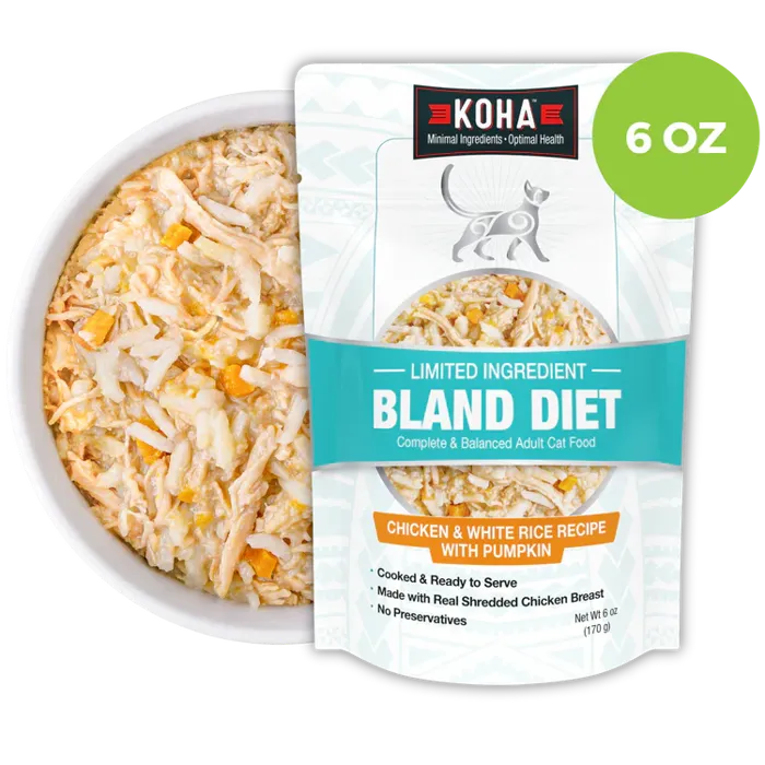 Koha Cat Bland Chicken & Rice 6-oz