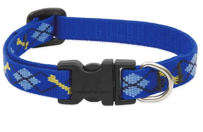 Adjustable Collar 1/2" Dapper Dog 8"-12"