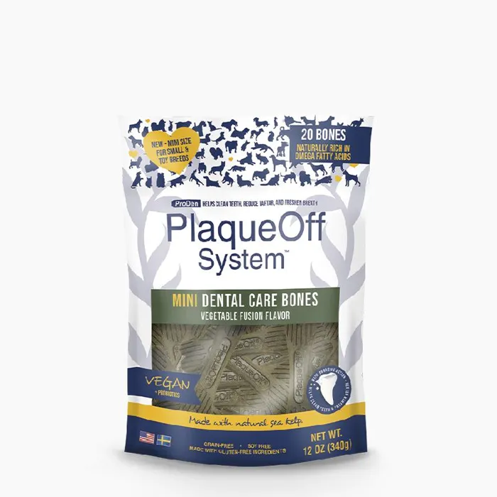 Plaqueoff Dental Care Bones Mini Vegetable Fusion