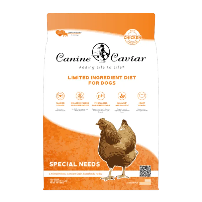 Special Needs Chicken Limited Ingredient Alkaline Entrée - 11lb