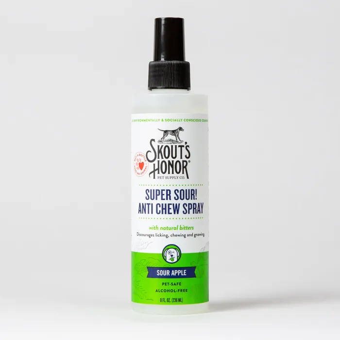Skout's Honor Super Sour Anti Chew Spray 8 oz front