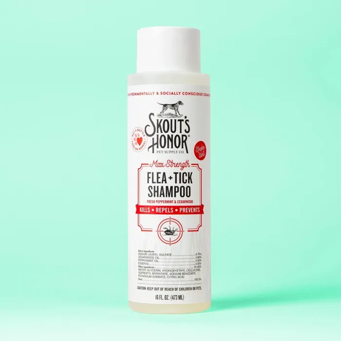 Skout Honor Shampoo Flea & Tick Shampoo 16-oz