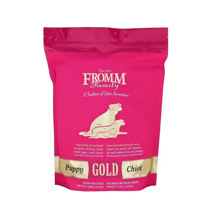 Fromm Gold Puppy Dry Dog Food Pink Bag 5-lb
