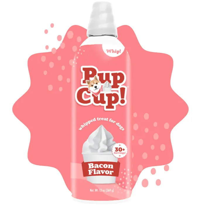 Pup Cup Bacon Flavor Whipped Treat 13-oz