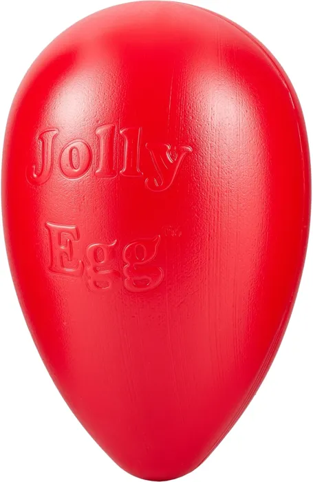 Jolly Pets Jolly Egg red 12-inch close front