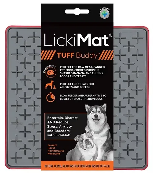 Lickimat Tuff Buddy Red