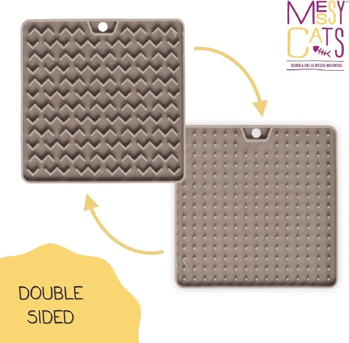 Messy Cats Feeding Mat Silicone Reversible