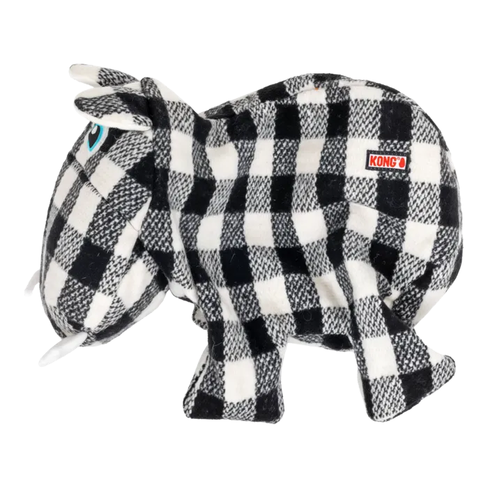 KONG Low Stuff Flanimalz Hippo XL side view