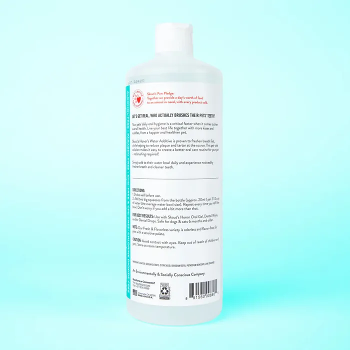 Skout's Honor Oral Care Fresh & Flavorless 32-oz