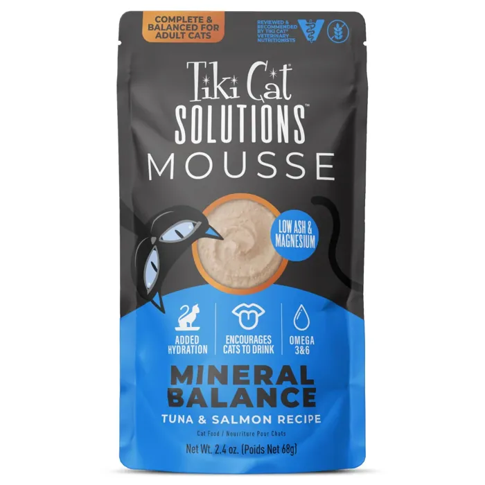 Tiki Cat Solutions Mousse Mineral Balance 2.4-oz