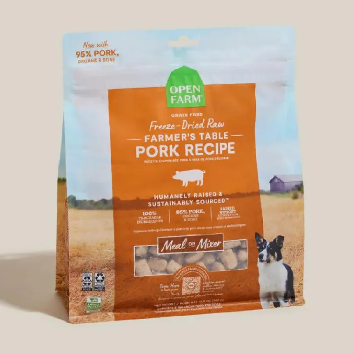 Open Farm Freeze Dried Pork 13.5-oz