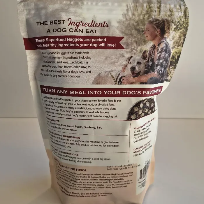 Superfood Nuggets Bison And Kale 8oz Brpnb8oz Badlands 6/cs