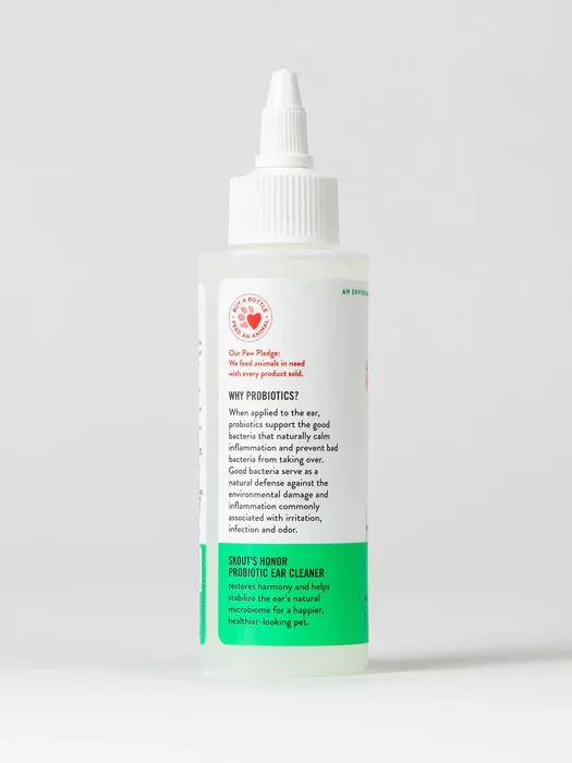 Skout's Honor Wellness Probiotic Ear Cleaner 4-oz