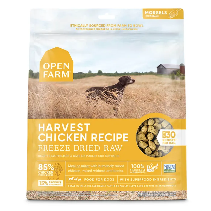 Harvest Chicken Recipe Fd Raw Dog Food - 13.5-oz