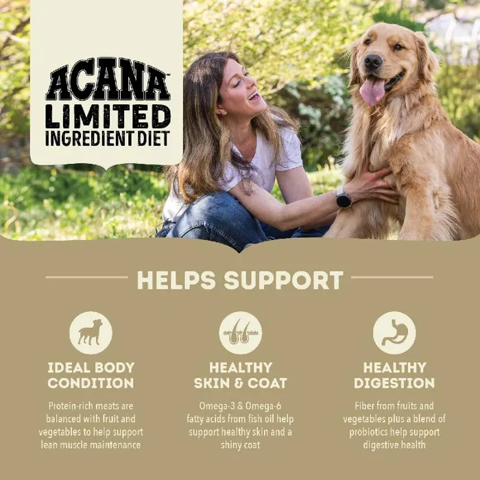 Acana Singles Limited Ingredient Duck & Pear Grain-free Dry Dog Food 4.5-lb