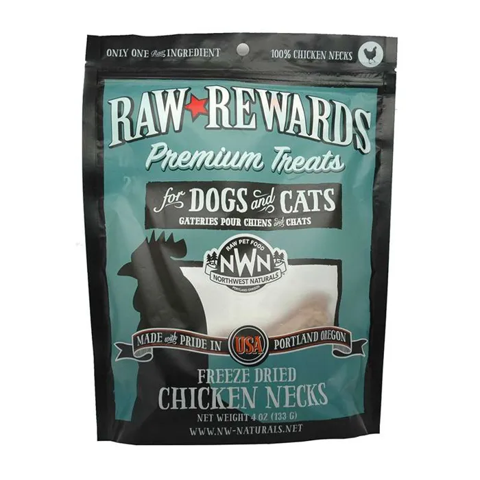 Northwest Naturals Raw Fd Chicken Necks 4-oz