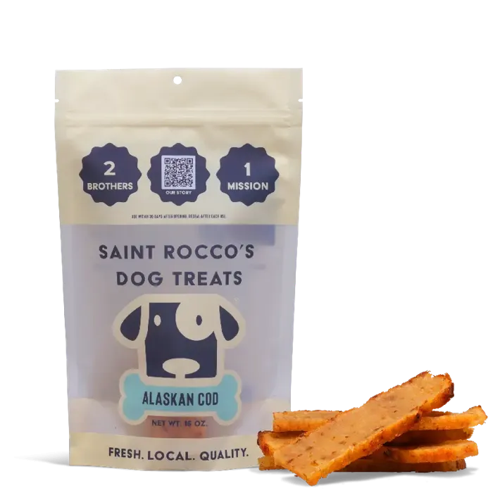 Saint Rocco's Alaskan Cod Treats 8-oz