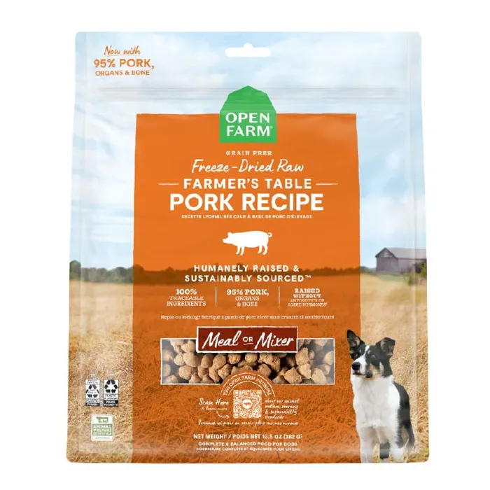 Open Farm Freeze Dried Pork 13.5-oz