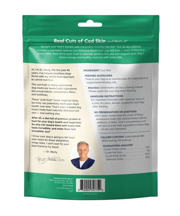 Dr. Marty's Cod Crispies 4-oz