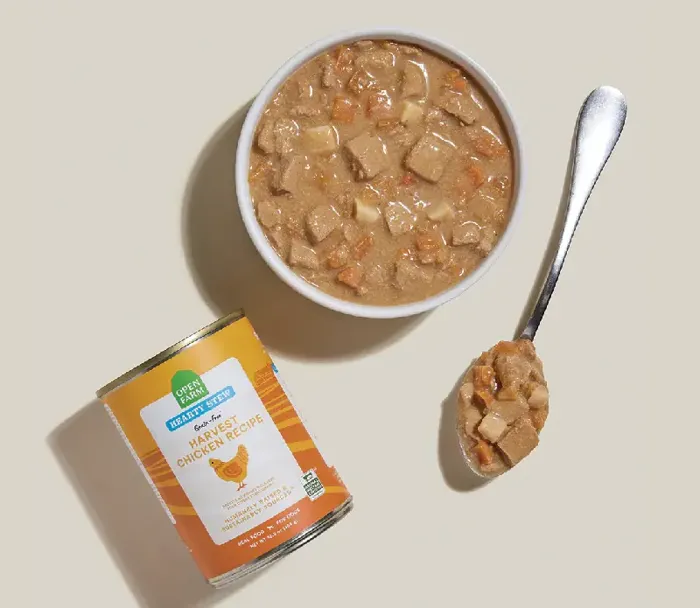 Open Farm Harvest Chicken Hearty Stew 12.5 oz contents