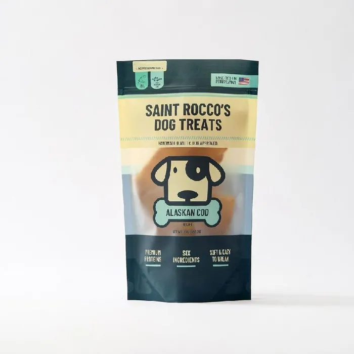 Saint Rocco's Dog Alaskan Cod Treats 16-oz