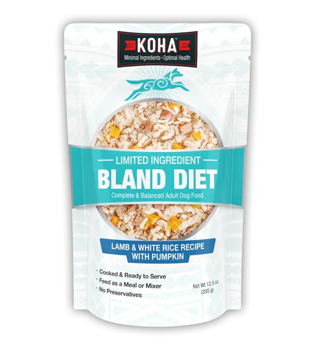 Koha Dog Bland Diet Lamb Pouch 12.5-oz