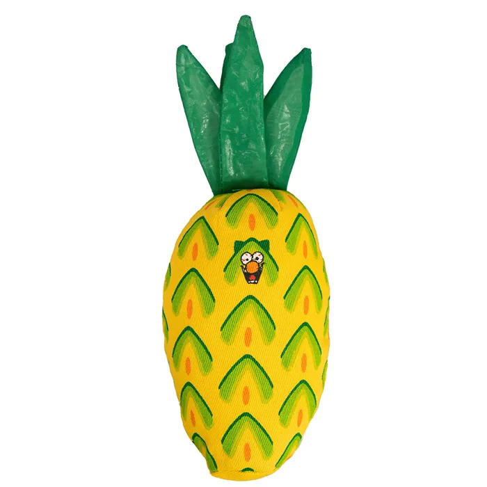 Yeowww! Catnip Pineapple yellow back view