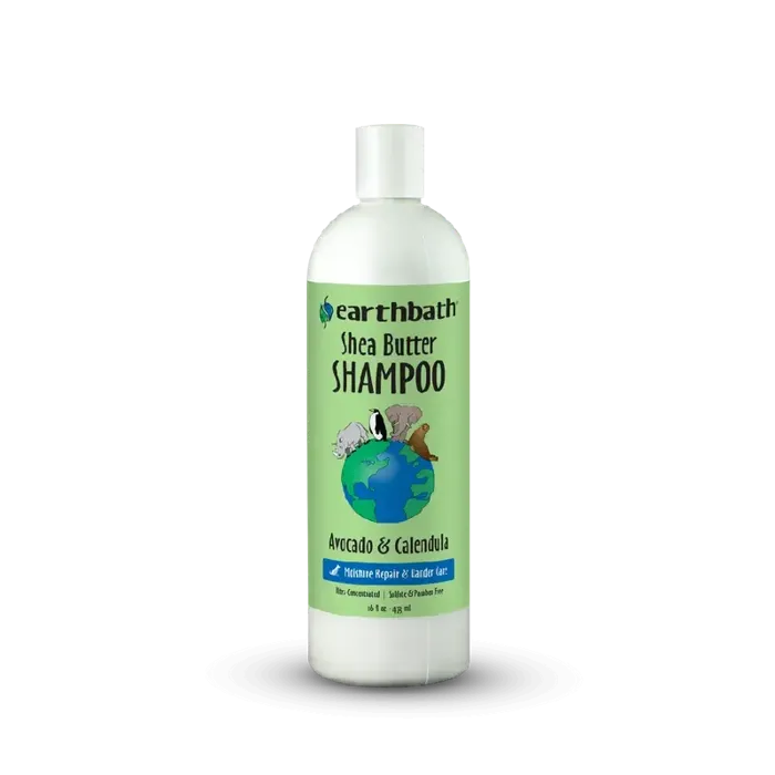 Earthbath Hypoallergenic Shea Butter Shampoo 16-oz