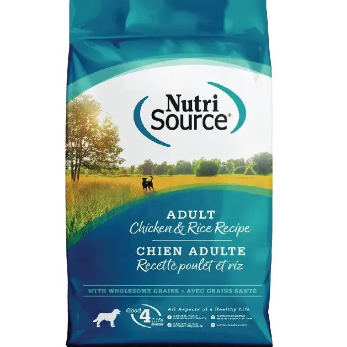 Nutrisource Adult Chicken & Rice Dog Food 26-lb