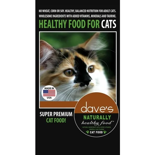 Dave's Cat Food Naturally Healthy Adult Dry Cat Food 4-lb