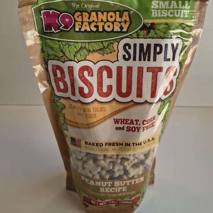 K9 Granola Factory Simply Biscuits Pb 16-oz
