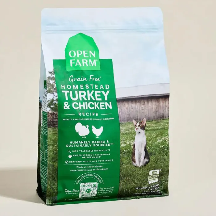 Open Farm Homestead Cat Turkey 4-lb