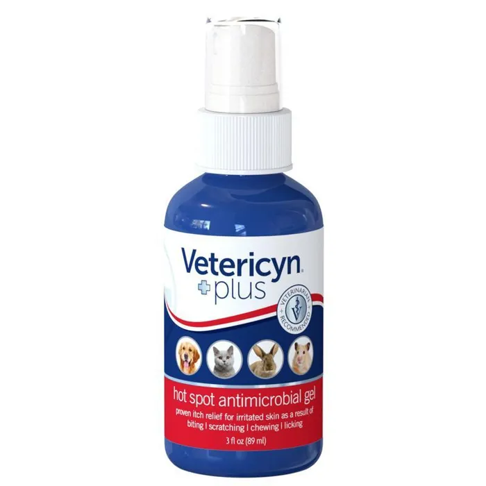 Vetericyn Plus Hot Spot Antimicrobial Gel 3-oz
