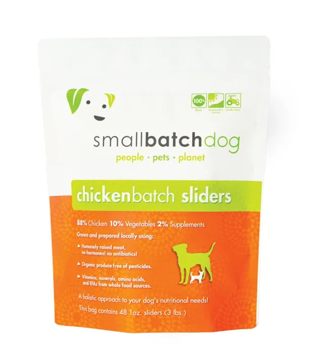 Small Batch Frzn Raw Sliders Chicken 3-lb