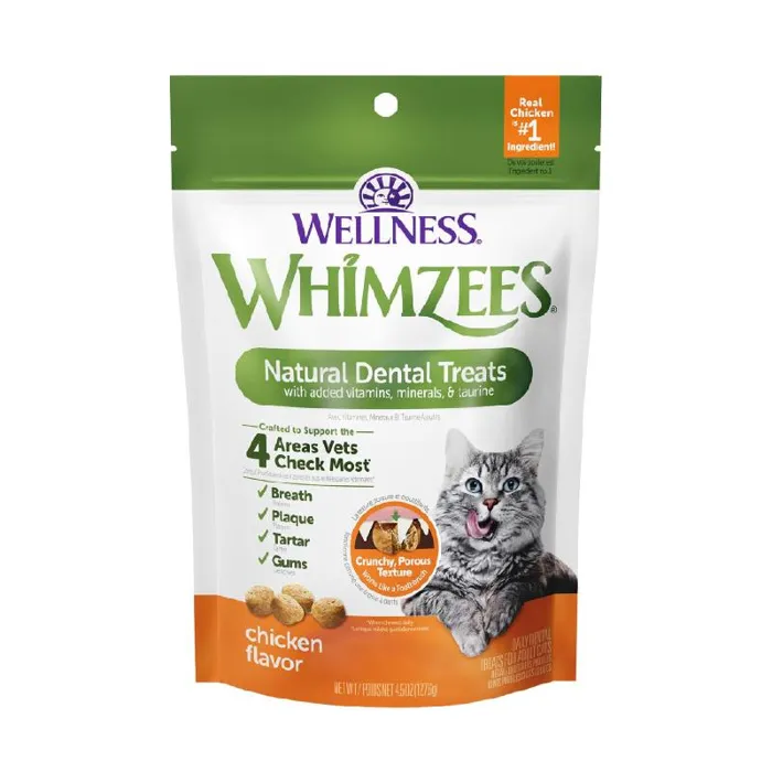Whimzees Cat Dental Treat Chicken 2-oz